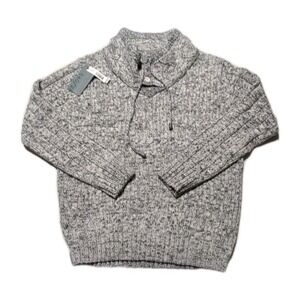 Amongst Others Men's Knit Sweater Pullover White Marble XL Soft Comfy Casual...